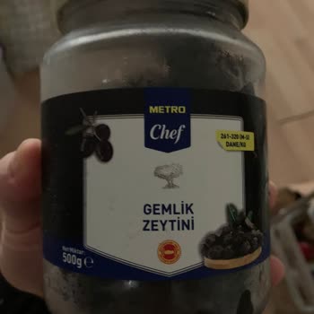 Metro Grossmarket Metro Chef Gemlik Zeytin SKT'si Bitmeden Küflendi