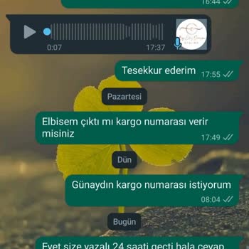 By Elif Dursun Müşteri İle İlgilenmeme