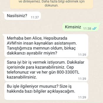 WhatsApp Yabancı Ülke Numarasından Mesaj