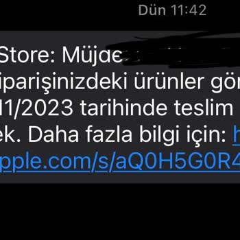 Apple/UPS Teslimat Yeniden Planlandı Sorunu