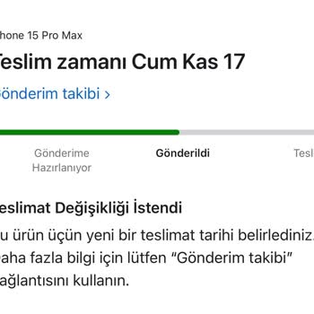 Apple/UPS Teslimat Yeniden Planlandı Sorunu