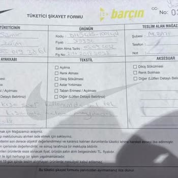 Kusurlu Ürün - Nike Ayakkabı