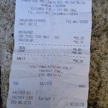 Bahar Market (Samsun) Bir Marketten Mağdur Oldum