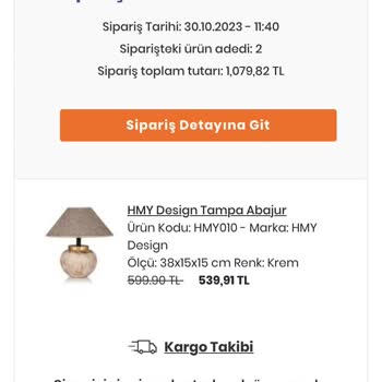 Evidea Eksik Malzeme Gönderildi