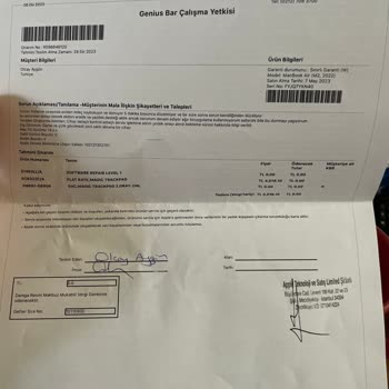 Apple Teknosa Aracılığıyla Kusurlu Ürün Satıyor. İlgilenmiyor.