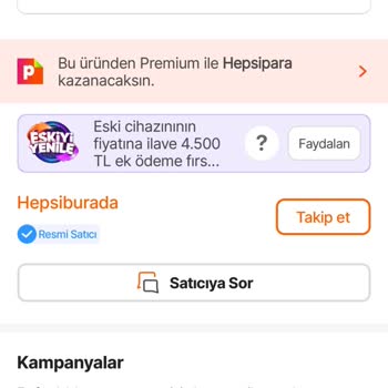 Hepsiburada Eskiyi Getir Yeniyi Götür Kampanyası