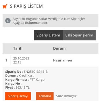 İsem Kitap Siparişimin Gelmemesi Hakkında