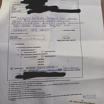 İstanbul Vergi Dairesi Başkanlığı İstanbul Vergi Dairesi Paramın İadesini Yapmıyor