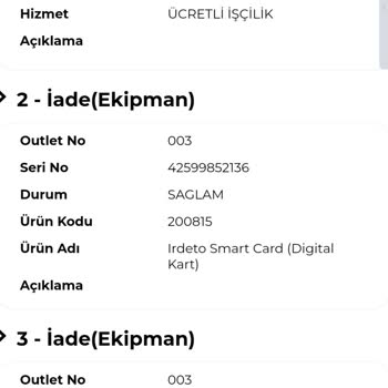 Digiturk Fatura Ve Teknik Servis Ücretlendirme Hakkında