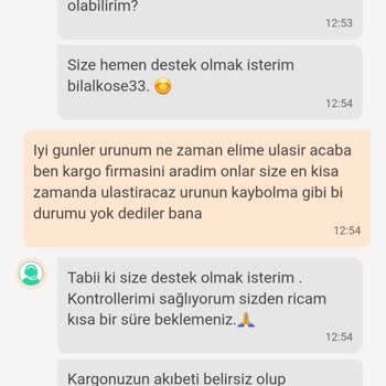Sürat Kargo Kaybolan Ve Tanzim Başlattığım Kargom