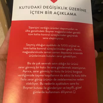 Boyner Paketlemesi Çok Kötü