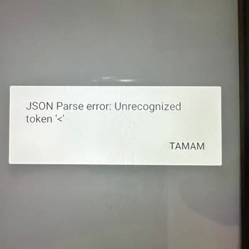 Passolig Uygulaması Token Hatası