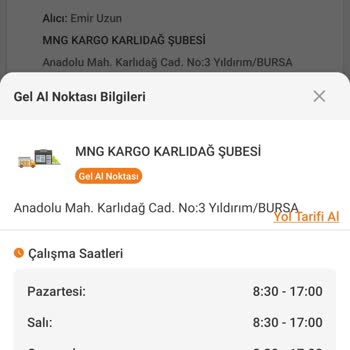 Trendyol Gel Al Noktaları Hatalı