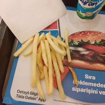 Burger King Aldığı Paranın Hakkını Vermedi