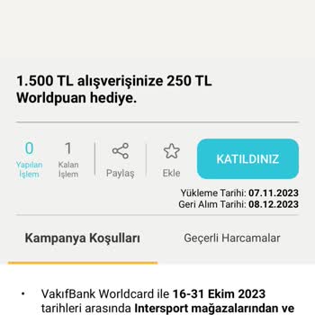 VakıfBank Cepte Kazan Kampanyası Taahhütlerini Yerine Getirmiyor