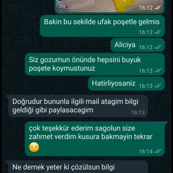 Gardrops Eksik Ürün Mağduriyeti