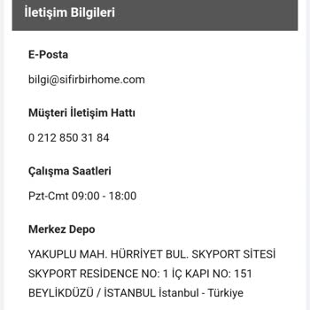 Sıfır Bir Home Masa Ve Sandalye Alımında Sorun Yaşıyorum