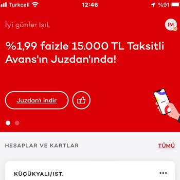 Akbank Juzdan Uygulamasında 15.000 TL Nakit Avansınız Hazır Diyor, Ama...