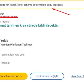 UPS Türkiye Yalan Söylüyor. Gelmedikleri Halde Geldik Deniyor
