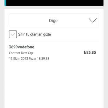 Vodafone Content Dest Grp Adı Altında Yapılan Yolsuzluk