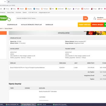 Arya Gross Parası Alınıp Gönderilmeyen Ürün