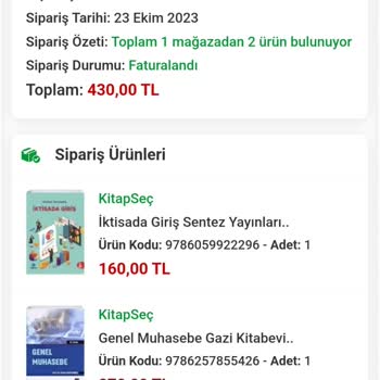 Kitap Seç Siparişim İki Haftadır Kargoya Verilmiyor