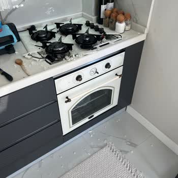 Kumtel Rustik Cam Ocağım Patladı