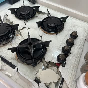 Kumtel Rustik Cam Ocağım Patladı