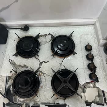 Kumtel Rustik Cam Ocağım Patladı