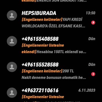 Betine Bahis Sitesinin Sürekli SMS Göndermesi