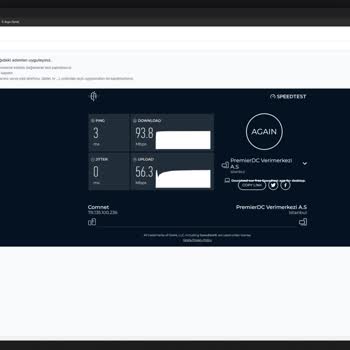 Comnet Hız Şikayet 1000mbps Yerine 100 Veriyorlar.