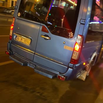 İstanbul Minibüsçüler Odası Üsküdar Dudullu Araçlarının Güzergah Değiştirmesi