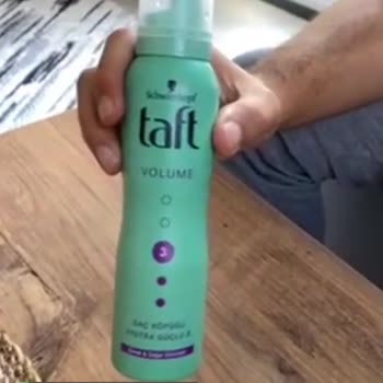 Taft Saç Köpüğüm Su Gibi!