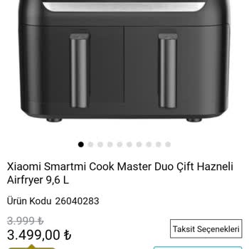 A101 Smart Mi 9,6 L Airfryer Ürününü İade Almamak İçin Oyalıyor