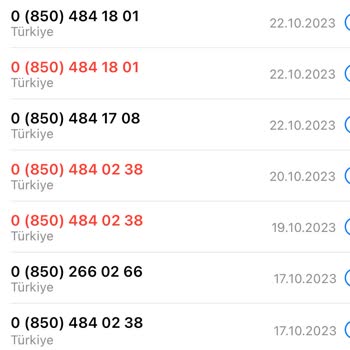 484 Lü Numaralarla Türk Telekom Adına Kandırılmam