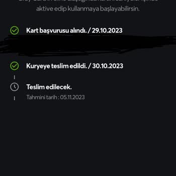 Papara Jetlogi Kartımı Göndermiyor 2 Gündür Dağıtımda
