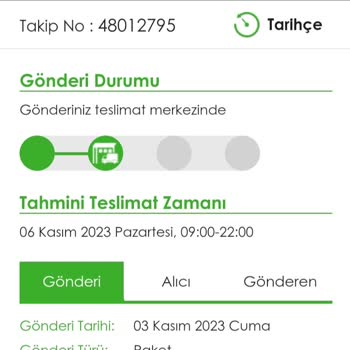 Kolay Gelsin Ürünüm Teslim Edilmedi.