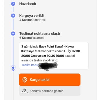 Hepsijet Ürün Ortada Yok