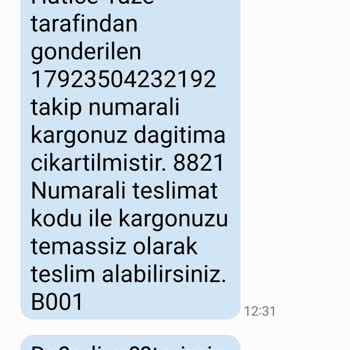 Sürat Kargo'nun Uşak/Kurtuluş Şubesinin Kotu Hizmeti