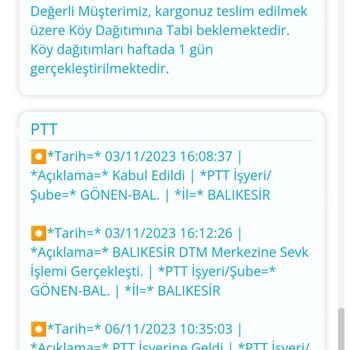 PTT Kargo Manisa Merkez OSB'ye Haftanın Bir Günü Dağıtım Yapıyormuş 😱