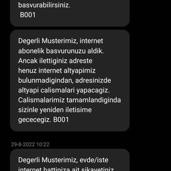 Türk Telekom Yetersiz Hizmet Ve Mağduriyet Yaşanması