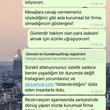 DüğünümüzVar Düğünümüz Var Para İadesi Yapmıyor!