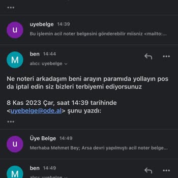 Ödeal Pişmanlıktır. Müşteri Temsilcileri İse Saygısız