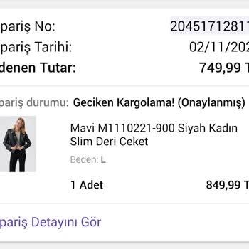 N11 Üzerinden Çetinkaya Mağazasından Alışveriş