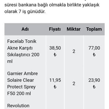 Watsons Siparişleri İptal Ediyor