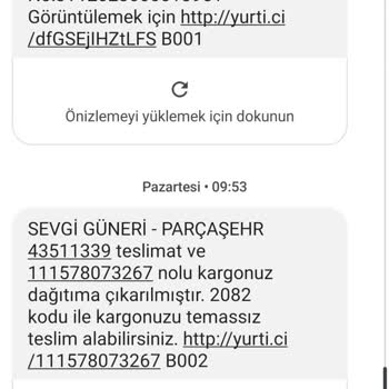 Yurtiçi Kargo Eve Gelmeyen Kargo