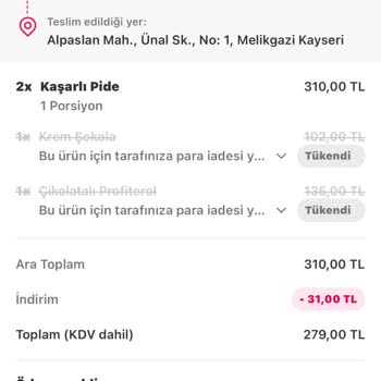 Sütiş Eksik Siparişin De Ücreti Kk Dan Alındı