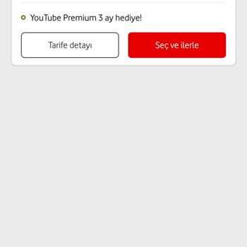 Vodafone Müşteriyi Belirlediği Paketi Kullanmaya Zorluyor!