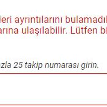 UPS Türkiye Gönderimin Takibi Sağlanmamakta!