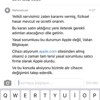Vatan Bilgisayar Sıfır Kapalı Üründe Ayıplı Mal Satışı